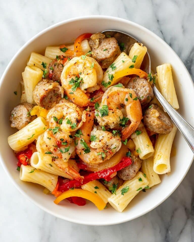 Cajun Shrimp and Sausage Pasta Recipe