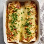 Green Chili Chicken Enchiladas Recipe