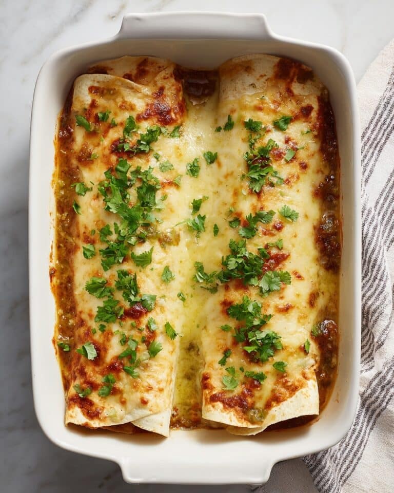 Green Chili Chicken Enchiladas Recipe