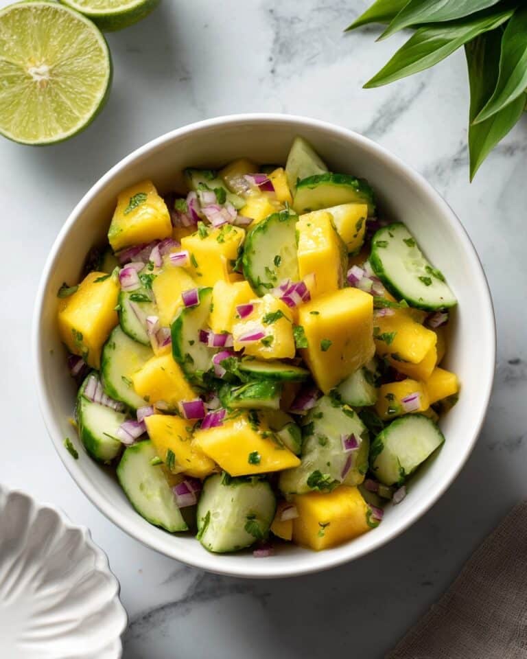 Cucumber Mango Salad Recipe