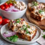 Open Faced Tuna Melts Recipe