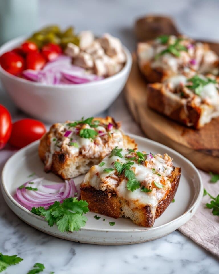 Open Faced Tuna Melts Recipe
