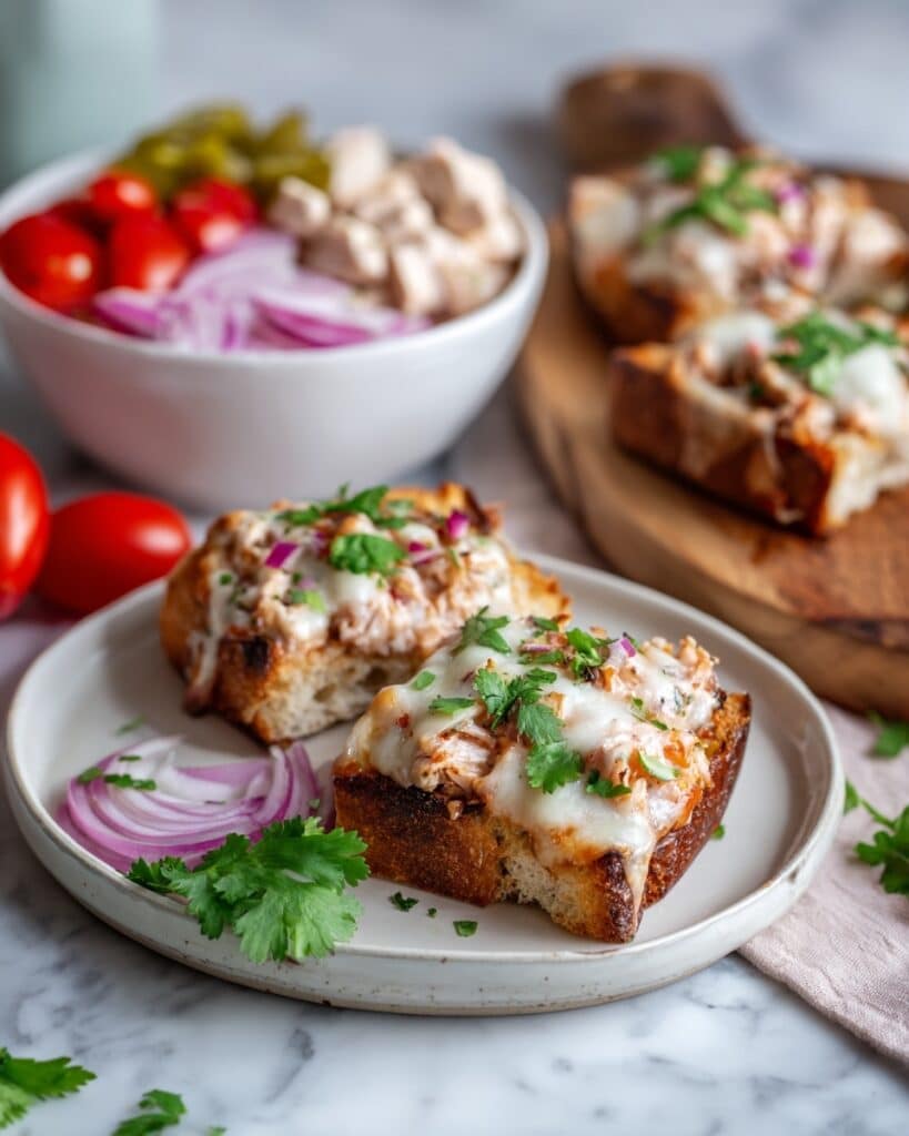 Open Faced Tuna Melts Recipe