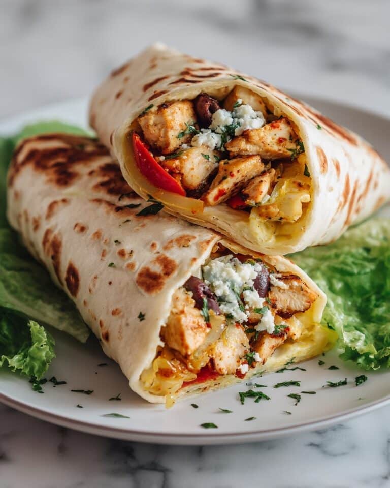 Mediterranean Wraps Recipe