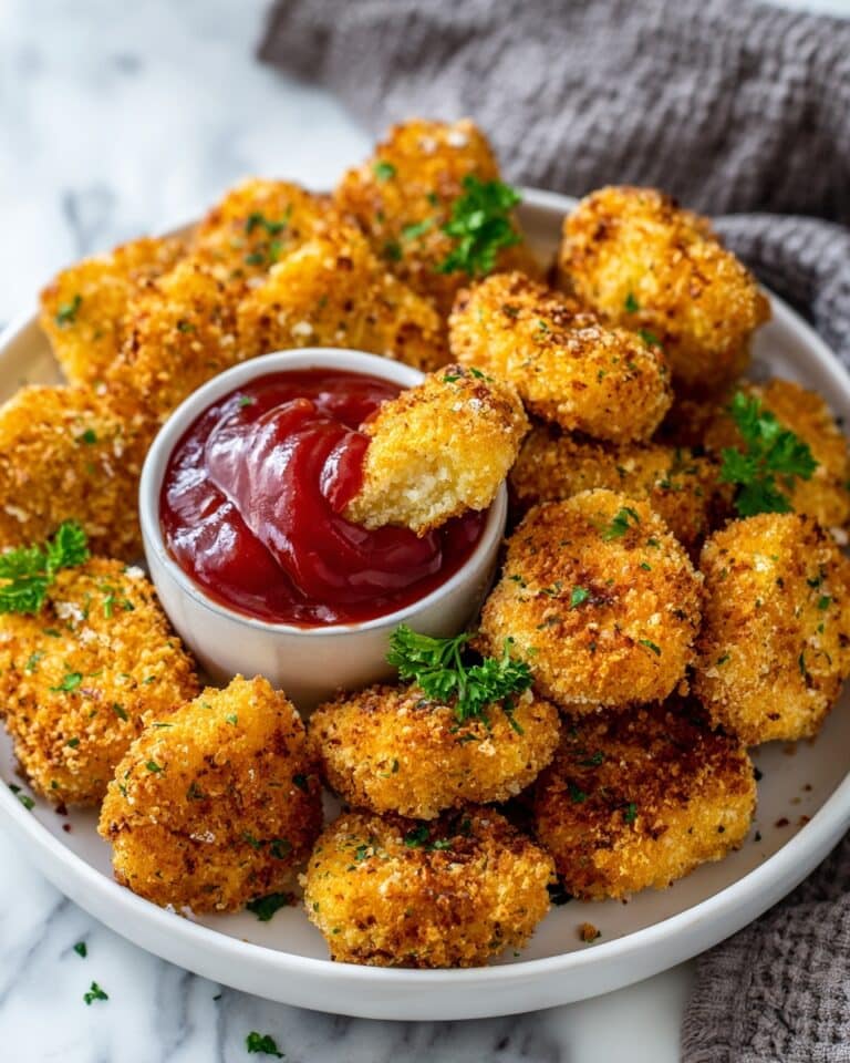 Ground Chicken Nuggets Recipe