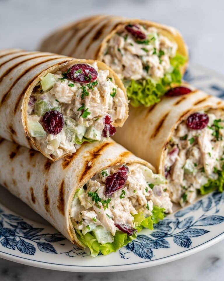 Easy Chicken Salad Wraps Recipe