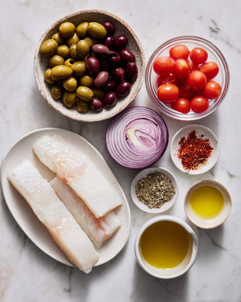 Easy Mediterranean Baked Fish Recipe