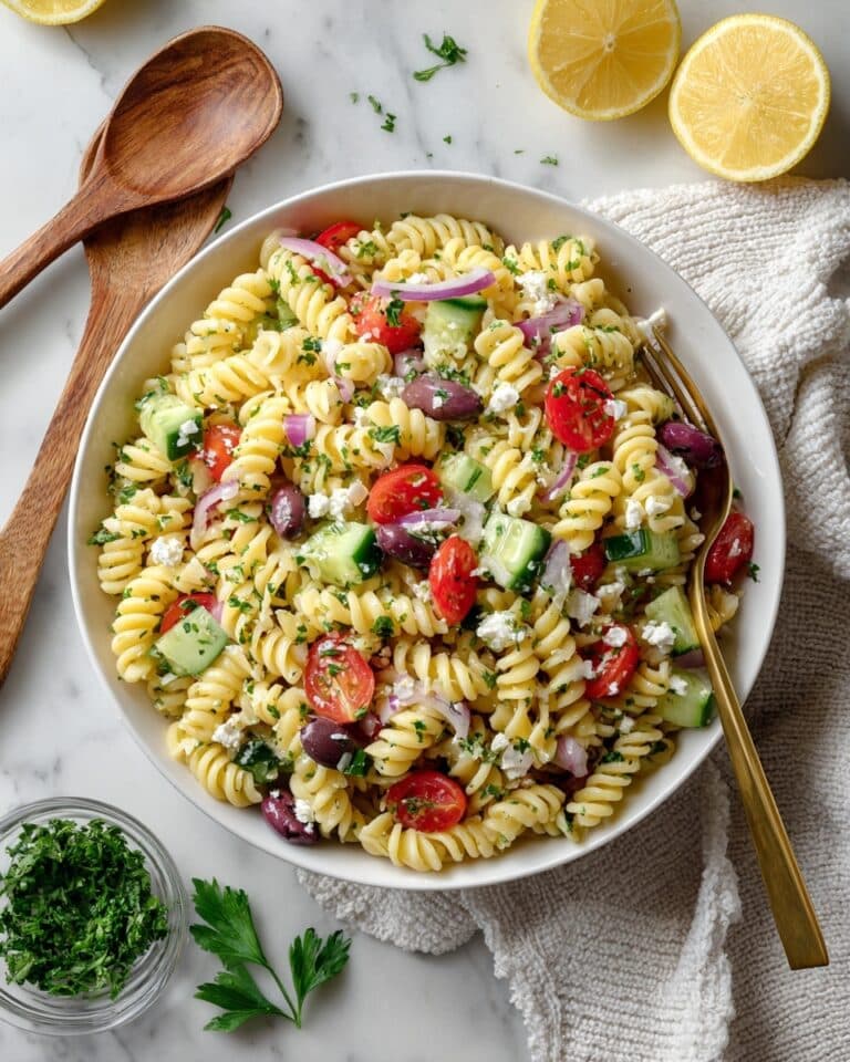 Greek Pasta Salad Recipe