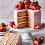 Easy Strawberry Cake Recipe