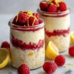 Raspberry Lemon Overnight Oats Recipe