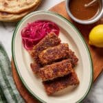 Vegan Sheet Pan Kebab Recipe