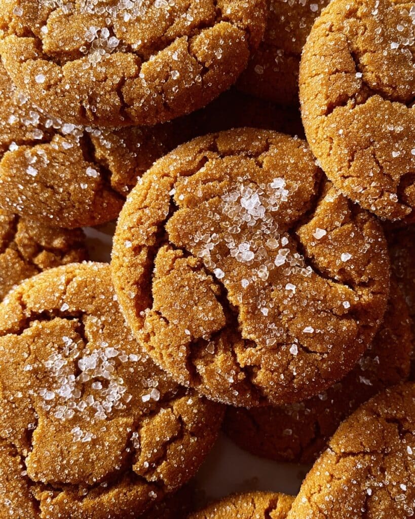 Soft & Chewy Vegan Molasses Cookies Recipe