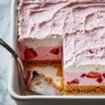 Strawberry Woolworth Icebox Cheesecake Recipe