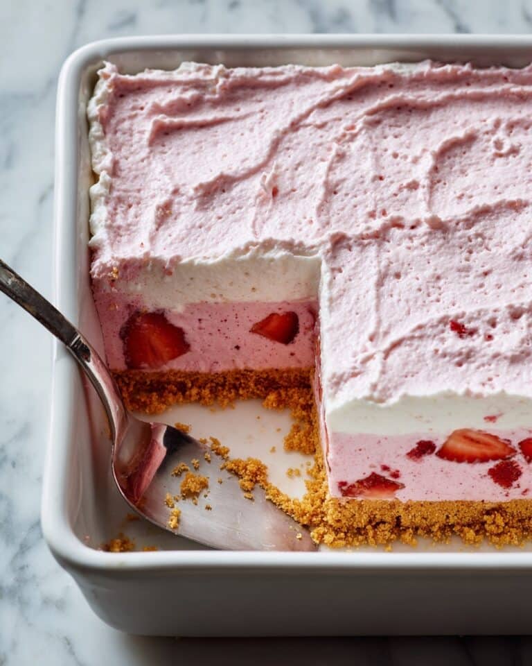 Strawberry Woolworth Icebox Cheesecake Recipe