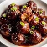 Hoisin Glazed Pork Meatballs Recipe