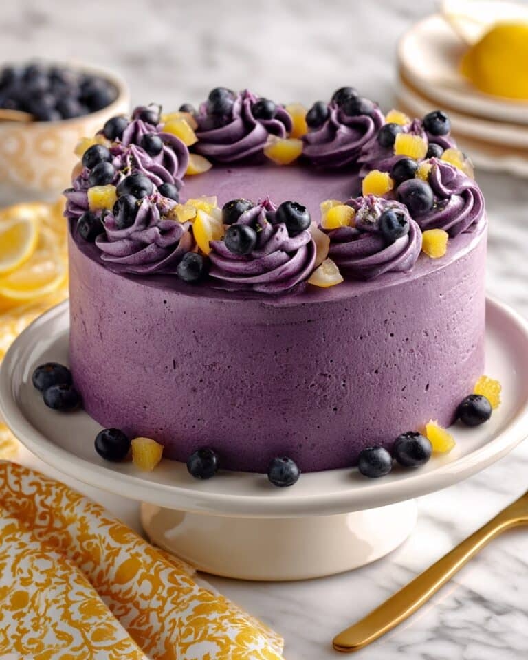 Blueberry Lemon Cake Recipe