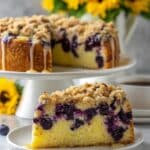 Blueberry Sour Cream Coffee Cake Recipe