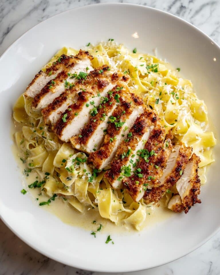 Blackened Chicken Fettuccine Alfredo Recipe
