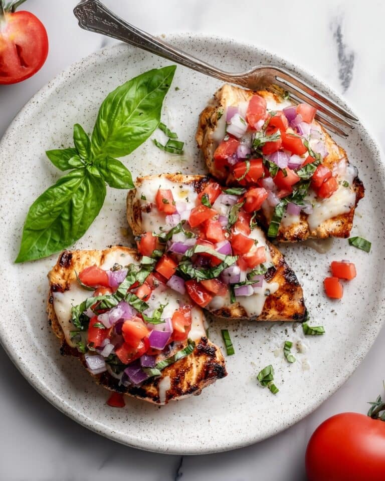 Grilled Caprese Chicken Recipe