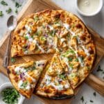 Buffalo Chicken Flatbread Recipe