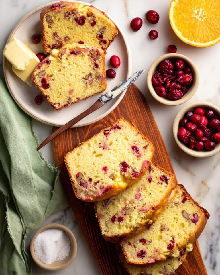 Cream Cheese Cranberry Bread Recipe