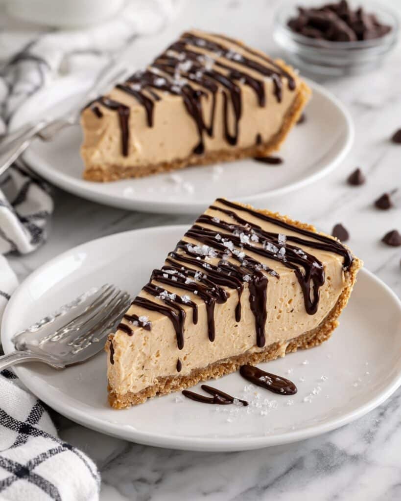 Vegan No Bake Peanut Butter Pie Recipe