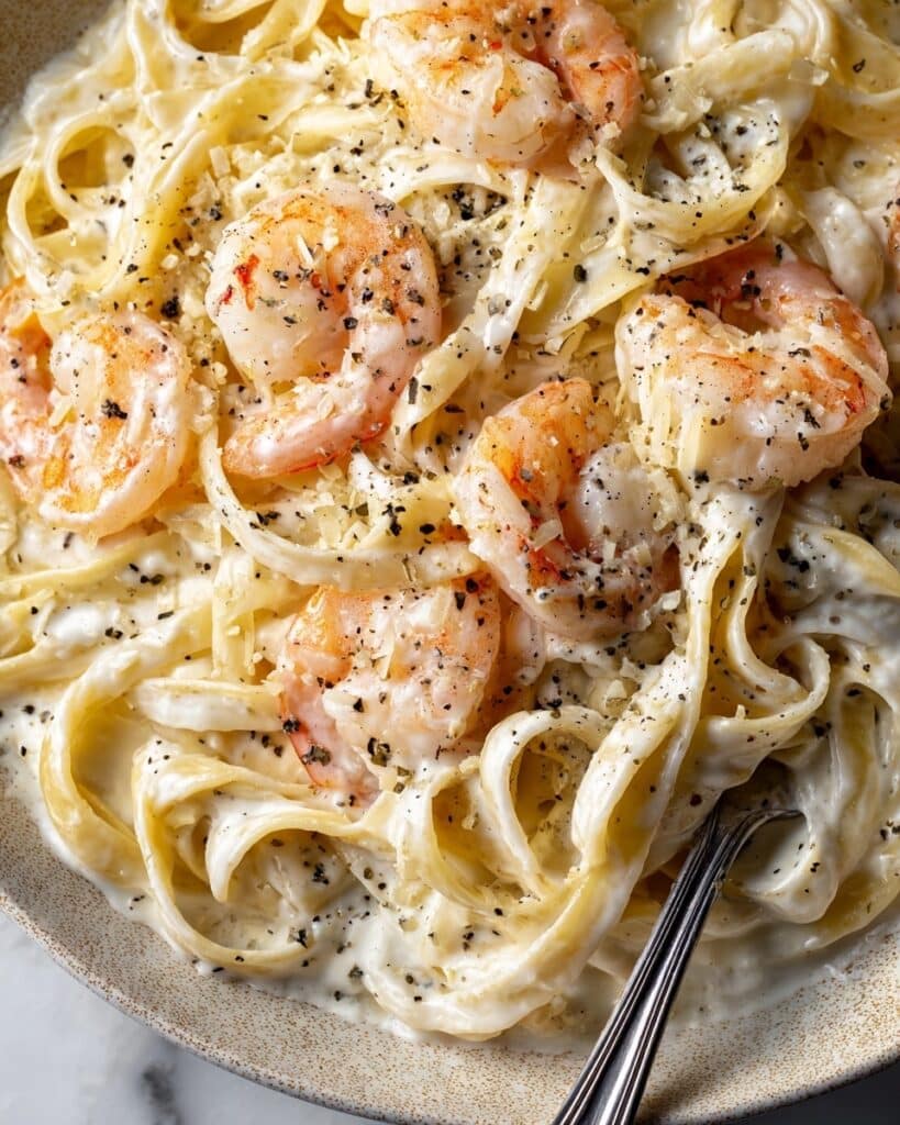 Easy Shrimp Alfredo Recipe