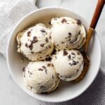 Cottage Cheese Ice Cream with Honey, Peanut Butter, and Chocolate Chips Recipe