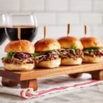 Shredded Pork Sliders with Cola-Infused Slow Roast Recipe