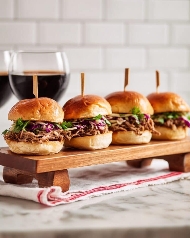 Shredded Pork Sliders with Cola-Infused Slow Roast Recipe