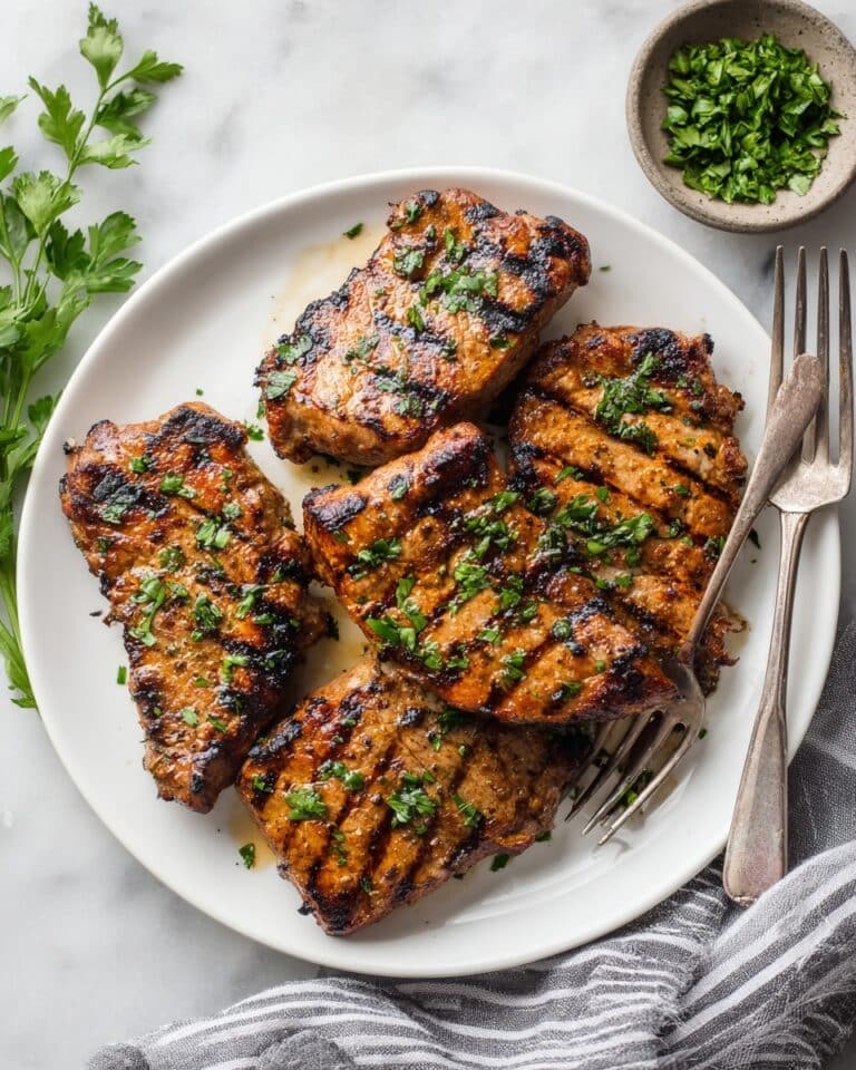 Grilled Chicken Thighs with Balsamic and Herb Marinade Recipe