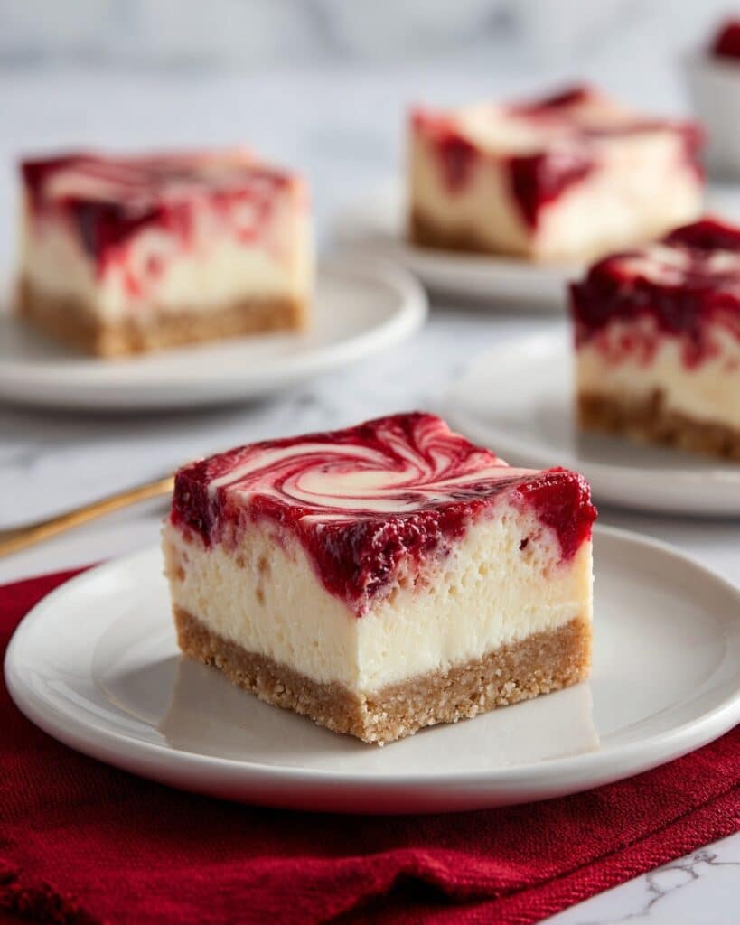 Strawberry Cheesecake Bars Recipe