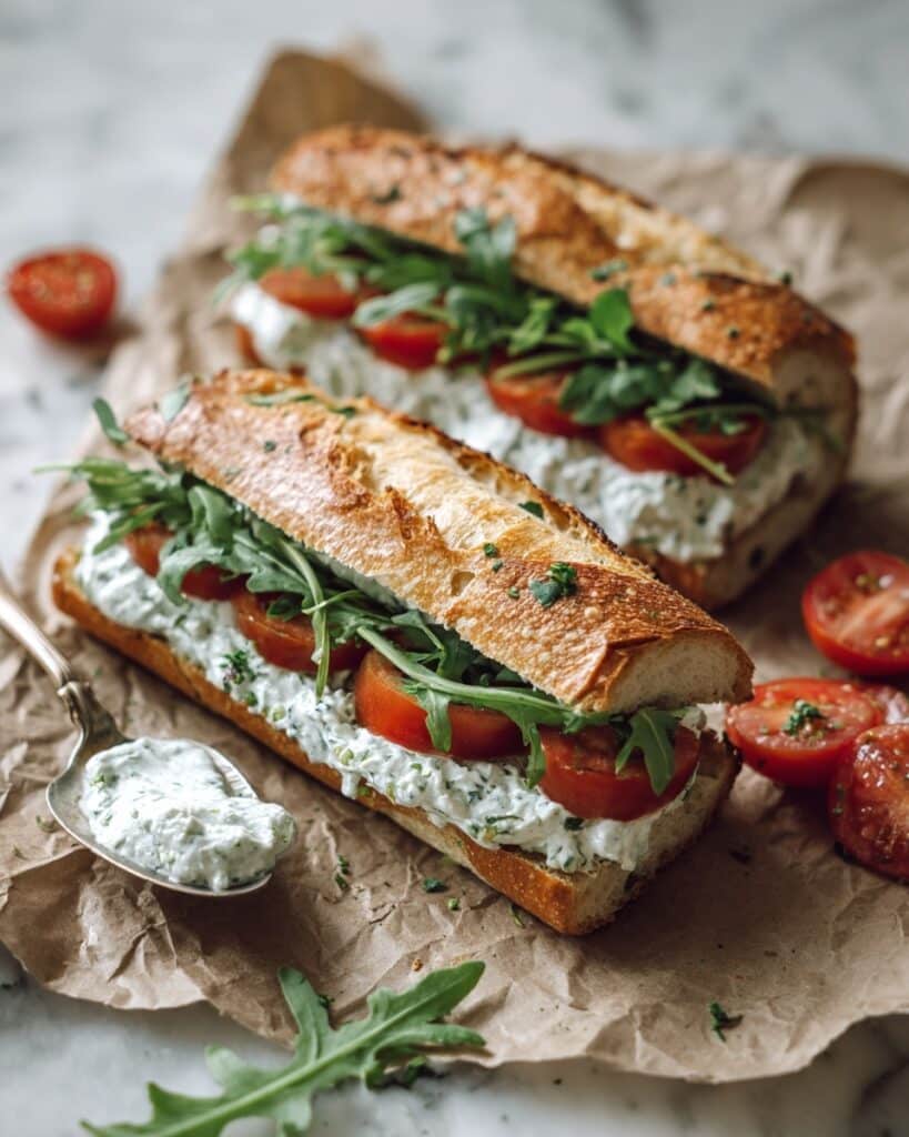 Green Goddess Caprese Melts Recipe