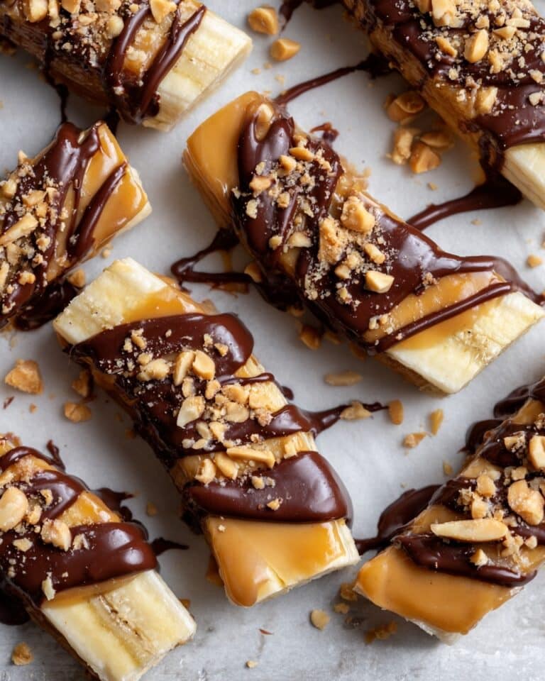 Frozen Banana Snickers Recipe