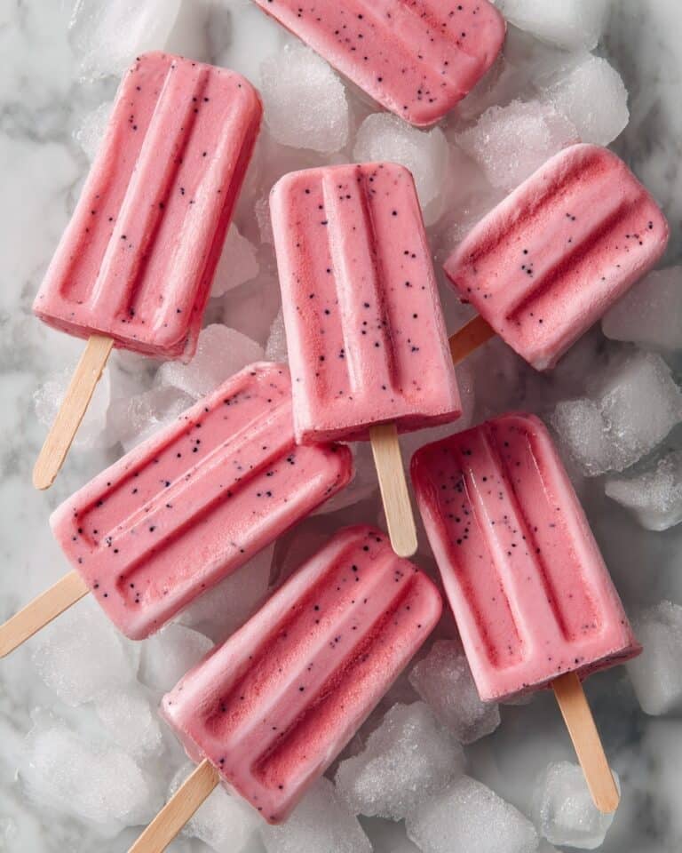 Greek Yogurt Fruit Popsicles Recipe