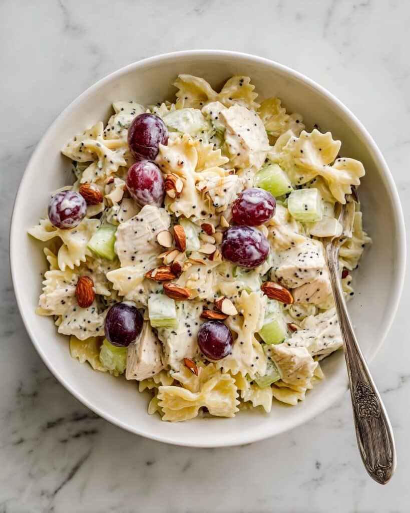 Poppy Seed Chicken Pasta Salad Recipe