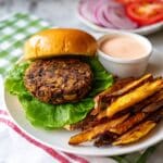 30-Minute Black Bean Burgers (No Oats!) Recipe