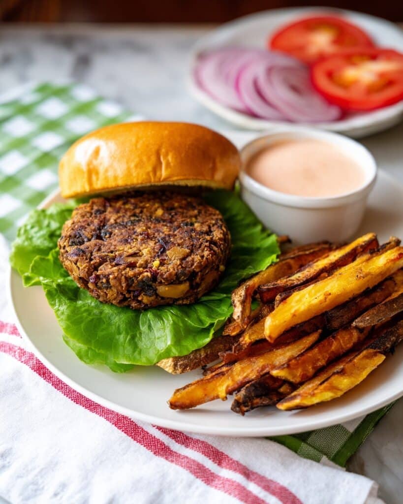 30-Minute Black Bean Burgers (No Oats!) Recipe