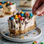No Bake Monster Cookie Dough Cheesecake Recipe