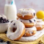 Lemon Blueberry Donuts Recipe