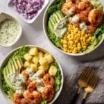 Blackened Shrimp Salad with Pineapple and Cilantro Recipe