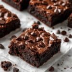 Chocolate Chocolate Chip Cookie Bars Recipe
