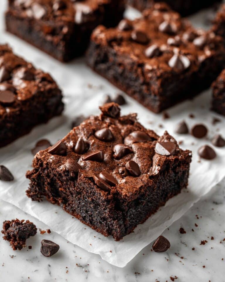 Chocolate Chocolate Chip Cookie Bars Recipe