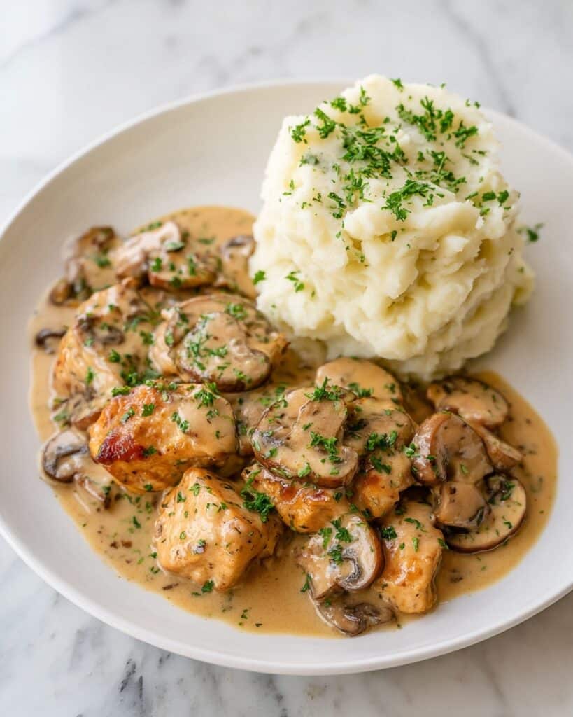 Creamy Chicken Stroganoff Recipe