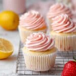 Strawberry Lemonade Cupcakes Recipe