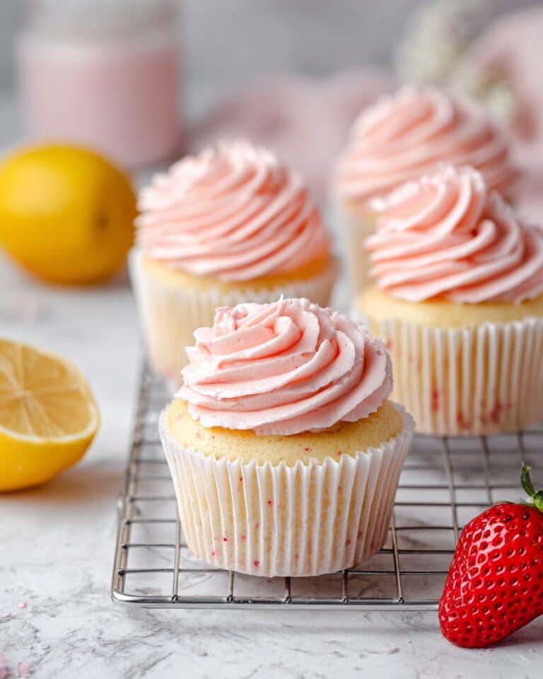 Strawberry Lemonade Cupcakes Recipe