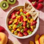 Fresh Fruit Salsa with Cinnamon Sugar Chips Recipe