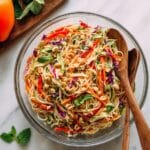 Spring Roll Salad with Spicy Ginger Dressing Recipe