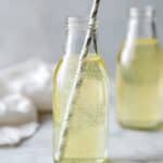 Healthy Sour Green Apple and Lime Soda Recipe