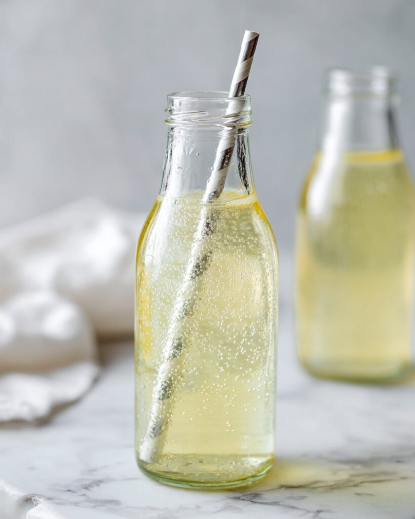 Healthy Sour Green Apple and Lime Soda Recipe